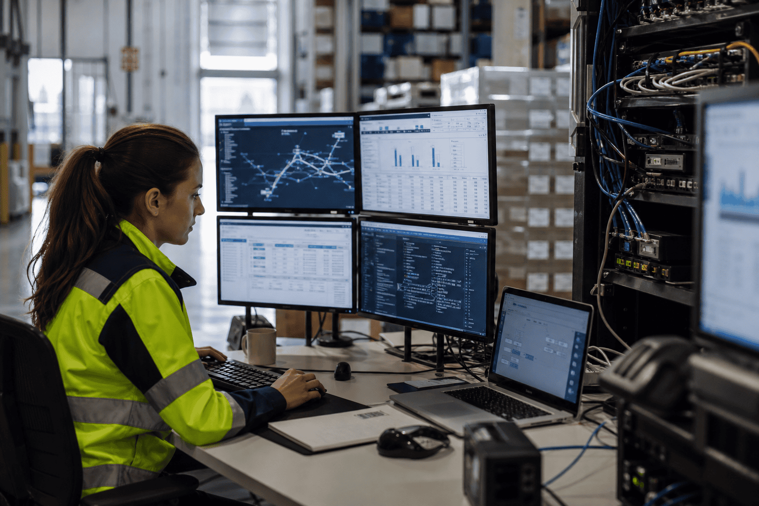 Data integration and system connectivity enabling seamless information flow across supply chain technology platforms